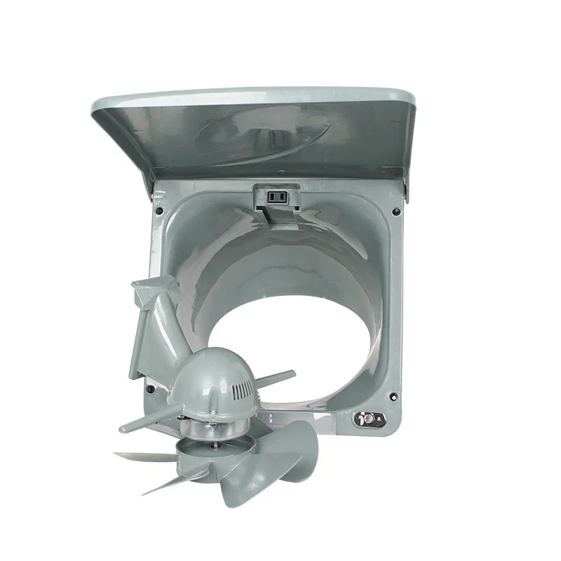 مروحة عادم الغسيل سهلة التفكيك، مروحة تهوية دخان المطبخ، نافذة قوية، مستخلص زيت العادم، صامت