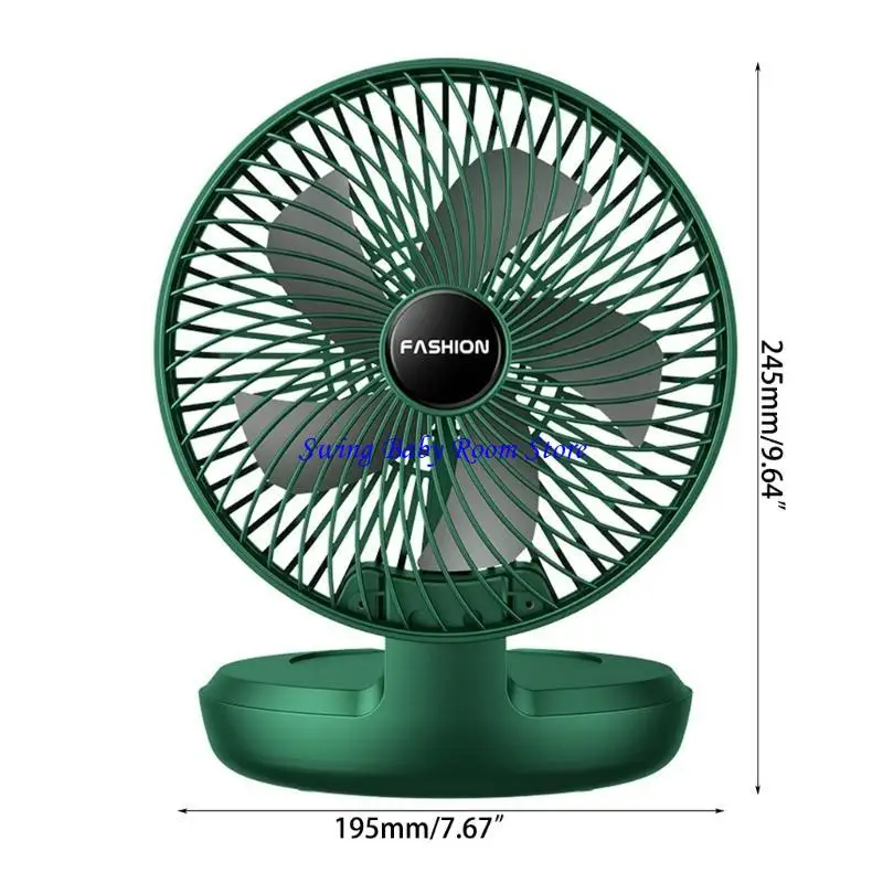 K1ad Home Office Bedroom Wireless Wareled Direculation Dirculation Air التبريد مروحة قابلة للطي قابلة للطي قابلة للطي