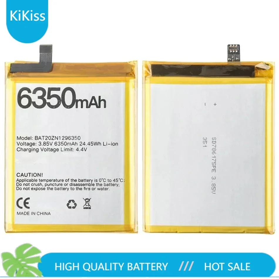 Battery BAT20ZN1296350 6350mAh for DOOGEE S96 Pro/S96Pro