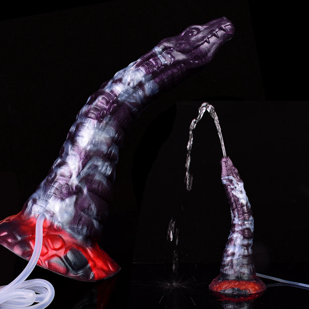NSFU Fantasy Snake Dildo Silicone Fake Penis Prostate Massager Vaginal Anal Play Squirting Anal Sex Toy For Women Men Beginner