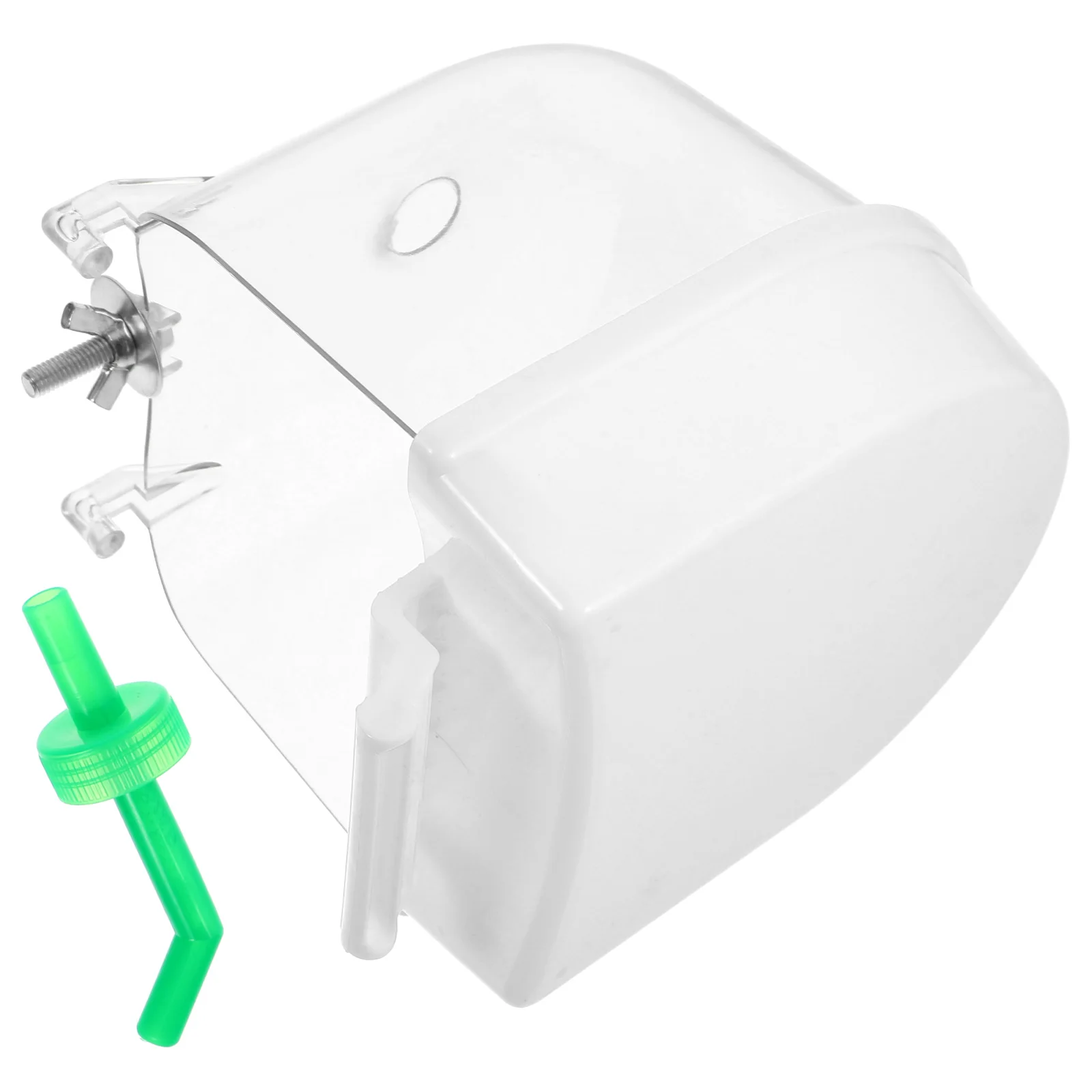 

Bird Bath Basin Hanging Leakproof Plastic Parrot Bath Tub Bird Cage Bathtub Convenient Shower Box Birds Bathing Box