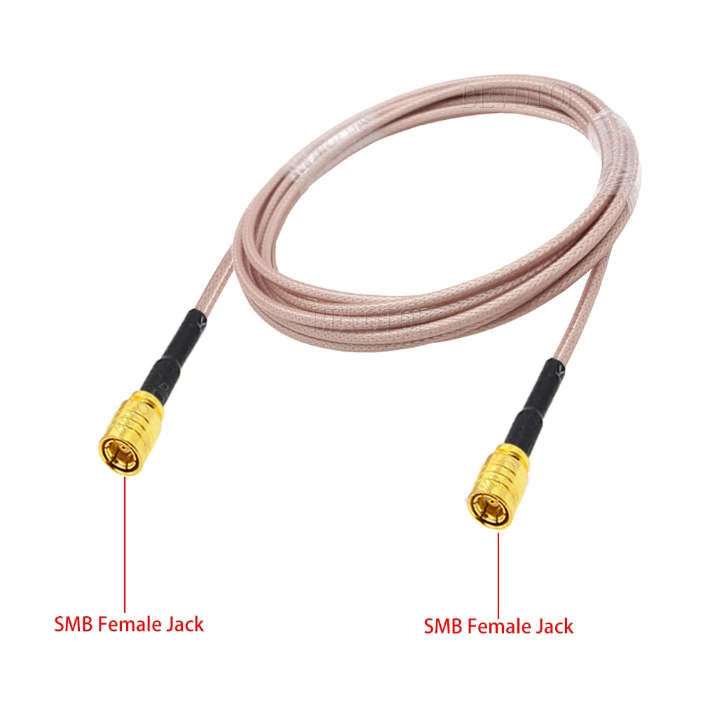 RG-316 SMB wtyk męski do SMB żeńskie gniazdo RG316 kabel koncentryczny RF wysokiej jakości złącze kabel ze zworką RF 50 omów niska strata 10cm-10m