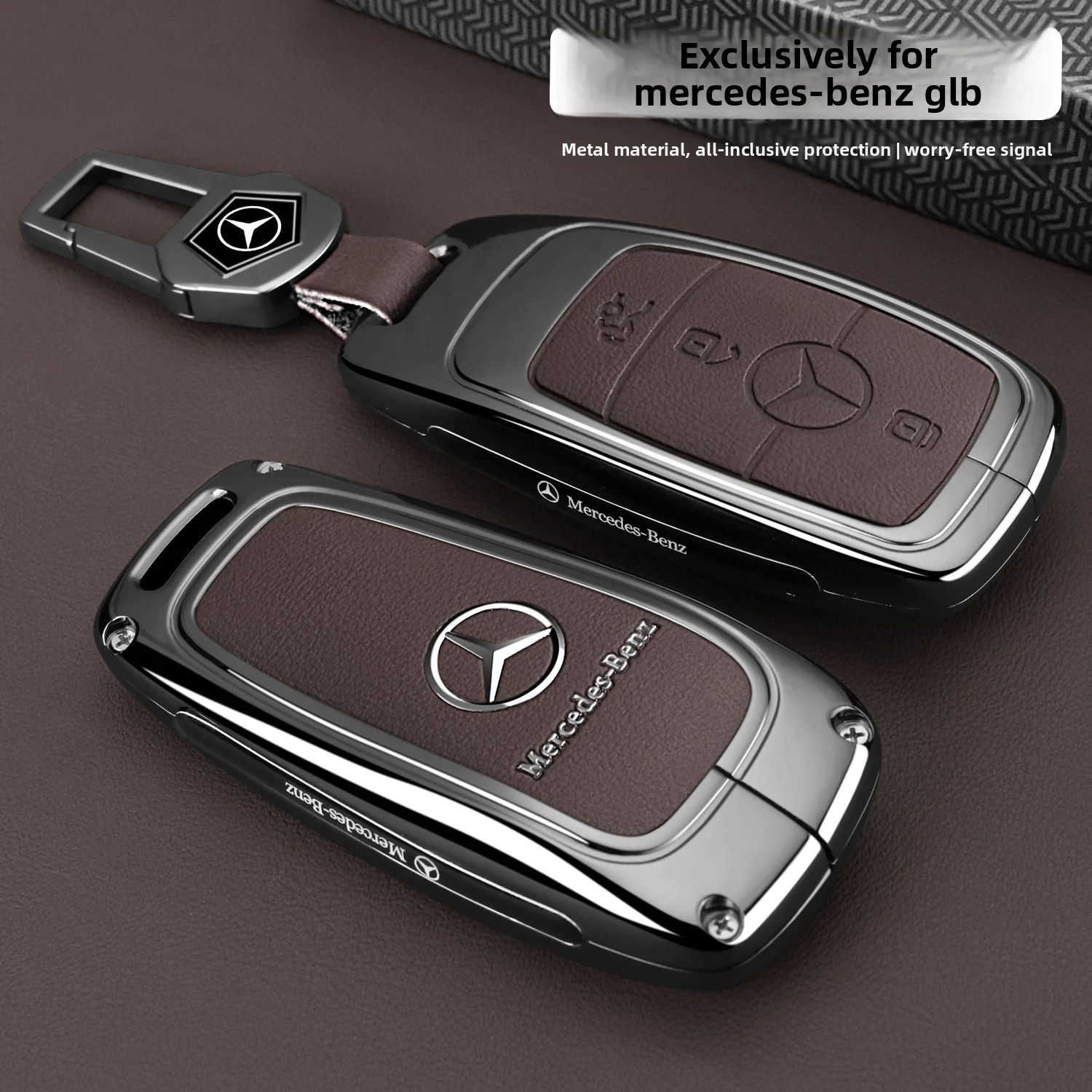 2025 Mercedes Benz GLB220 Key Set 24 New GLB200 Dynamic Fashion Advanced Car Case Buckle for Men