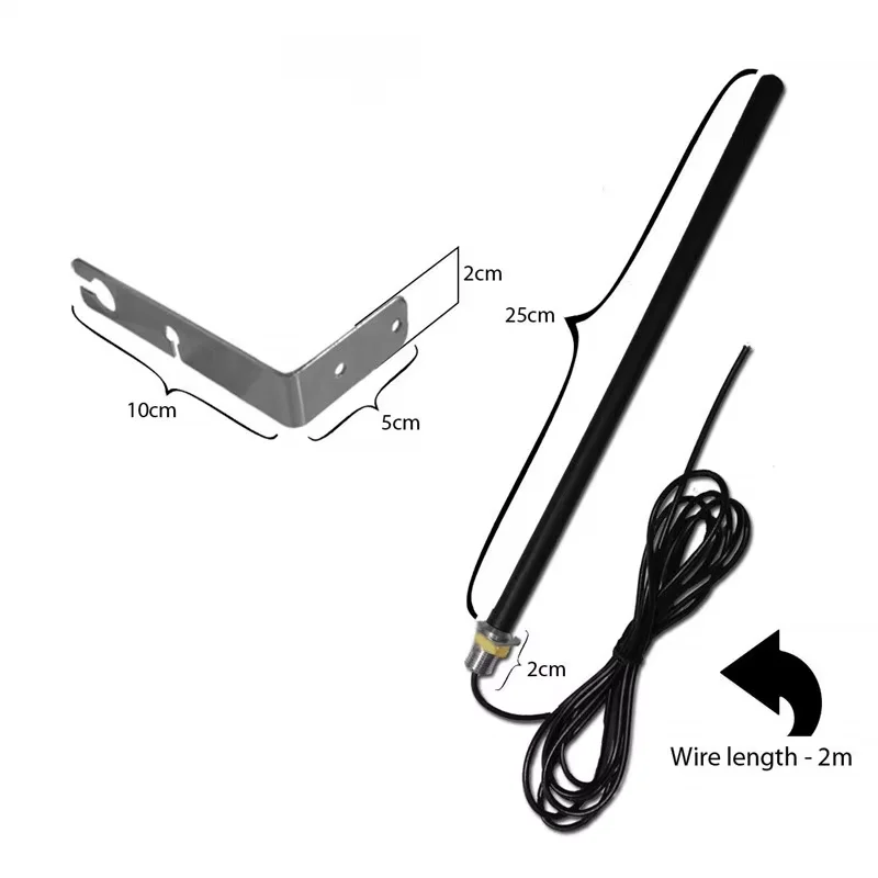 Antenne externe pour porte de garage, protection de sécurité pour télécommande de garage, antenne de