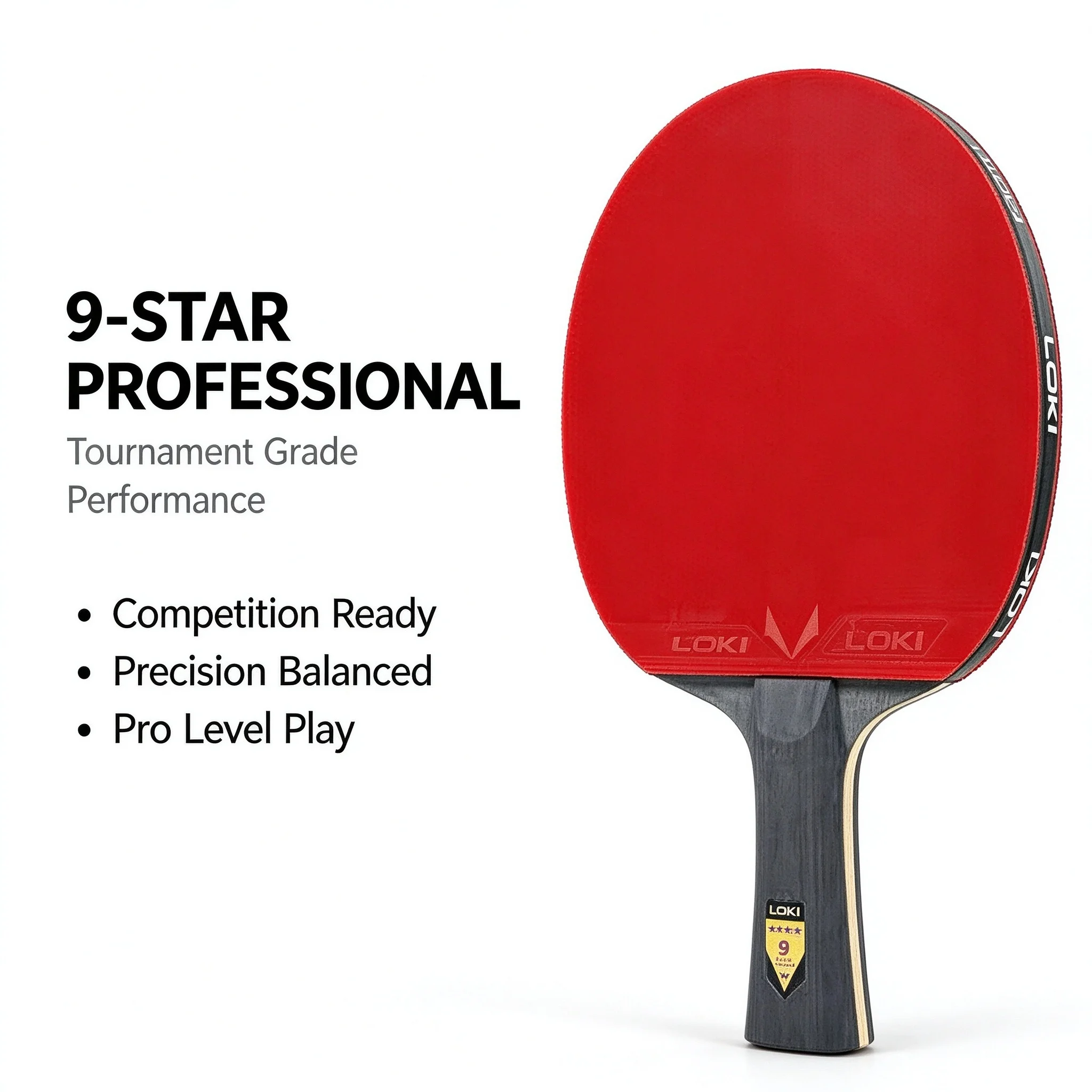 Racchetta da ping pong LOKI 9  - Table Tennis Loki recensione e prezzo