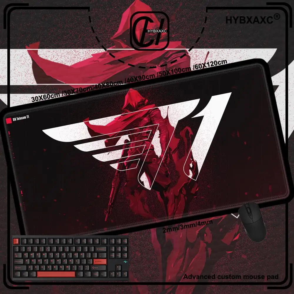 

Mousepad Anime Gamer XL Computer HD Home Mousepad XXL Mouse Mat Natural Rubber Non-Slip Carpet Table Mat TEAM T1