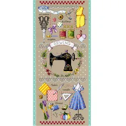 G116 Stich Cross Stitch Kits Craft Packages Cotton Fabric Floss Counted New Designs Needlework Embroidery Cross-Stitching