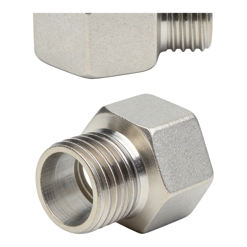 Copper fitting adapter 38 male x 12 female thread for plumbing in kitchen For bathroom with leak proof rubber gasket