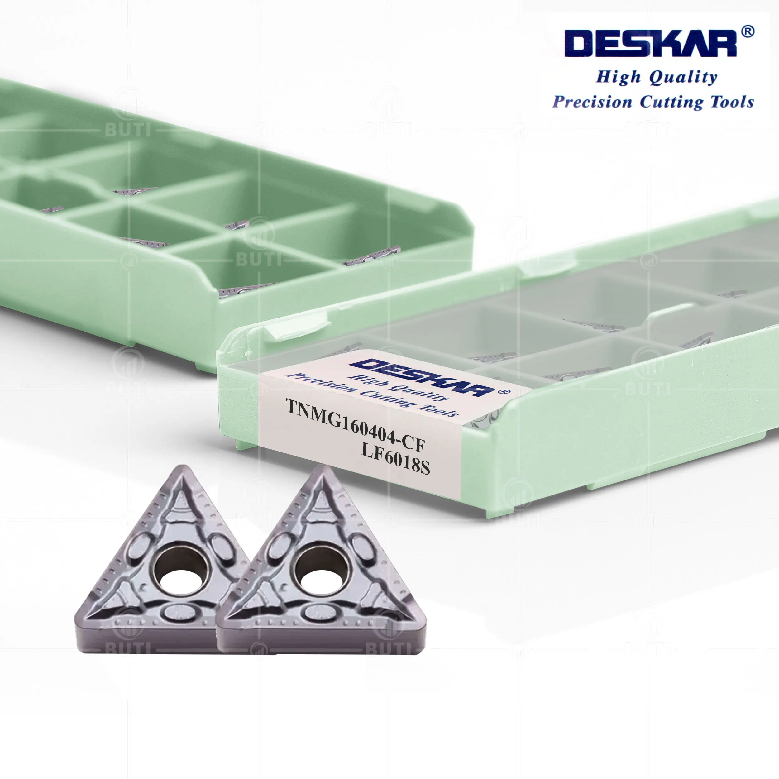 DESKAR 100% Original External Turning Tool TNMG160404 TNMG160408 WNMG080404 WNMG080408 CF LF6018S CNC Lathe Tool Carbide Inserts