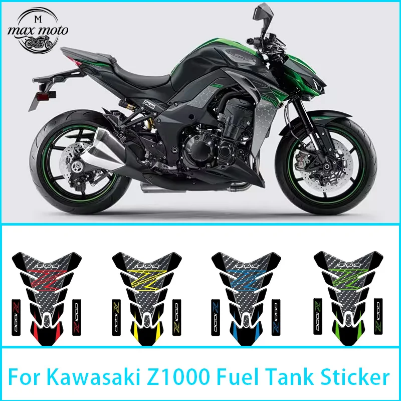 

Z1000 3D Anti-Slip Fuel Tank Sticker Decal for Kawasaki Z1000 Series Anti-Scratch Motorcycle Decoration Modification Stickers
