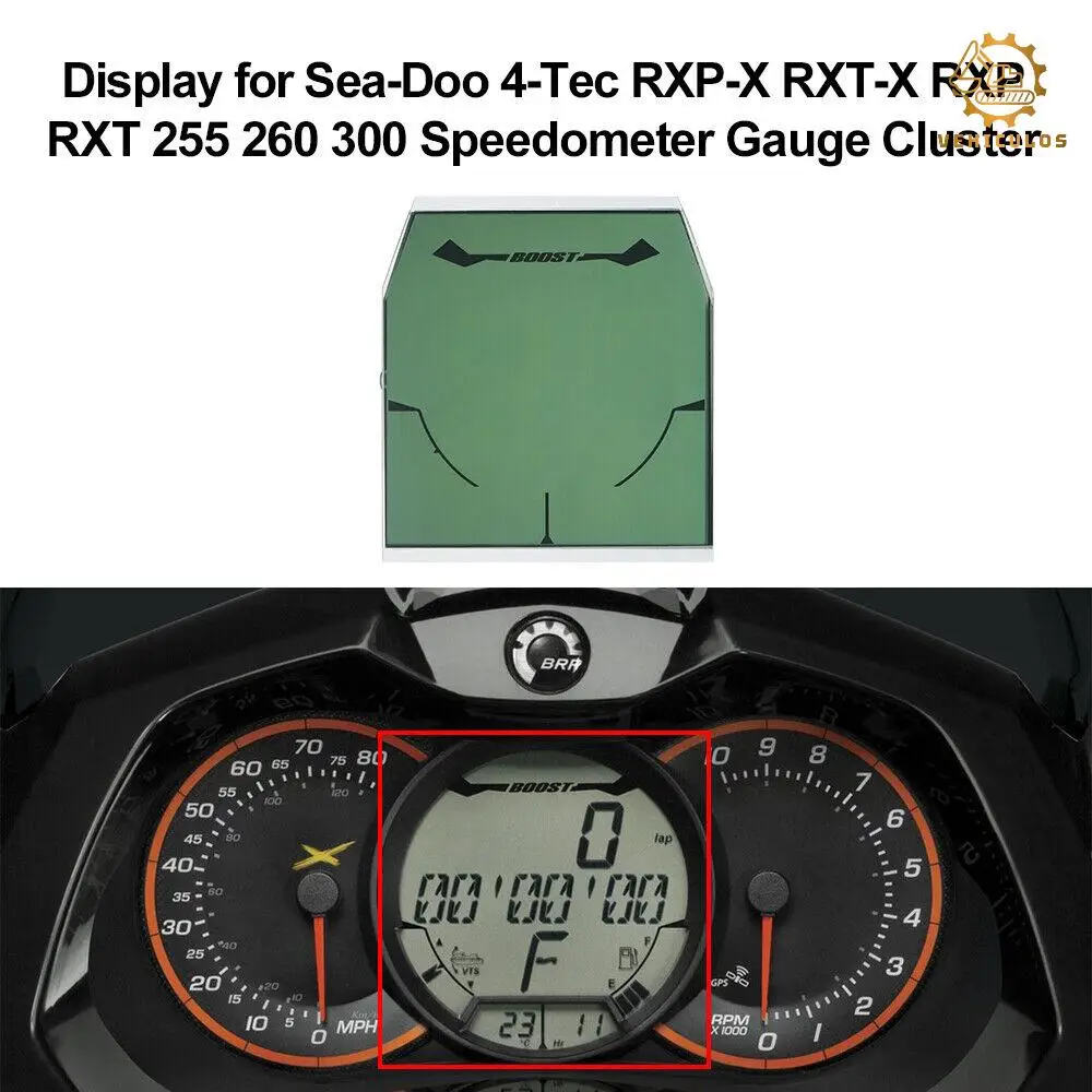 

LCD Display Screen 278002716 278003531 278003220 278003380 For Sea-Doo RXP-X 260 300 RXT-X 260 300 GTX 2012-2017 Jet Ski Cluster