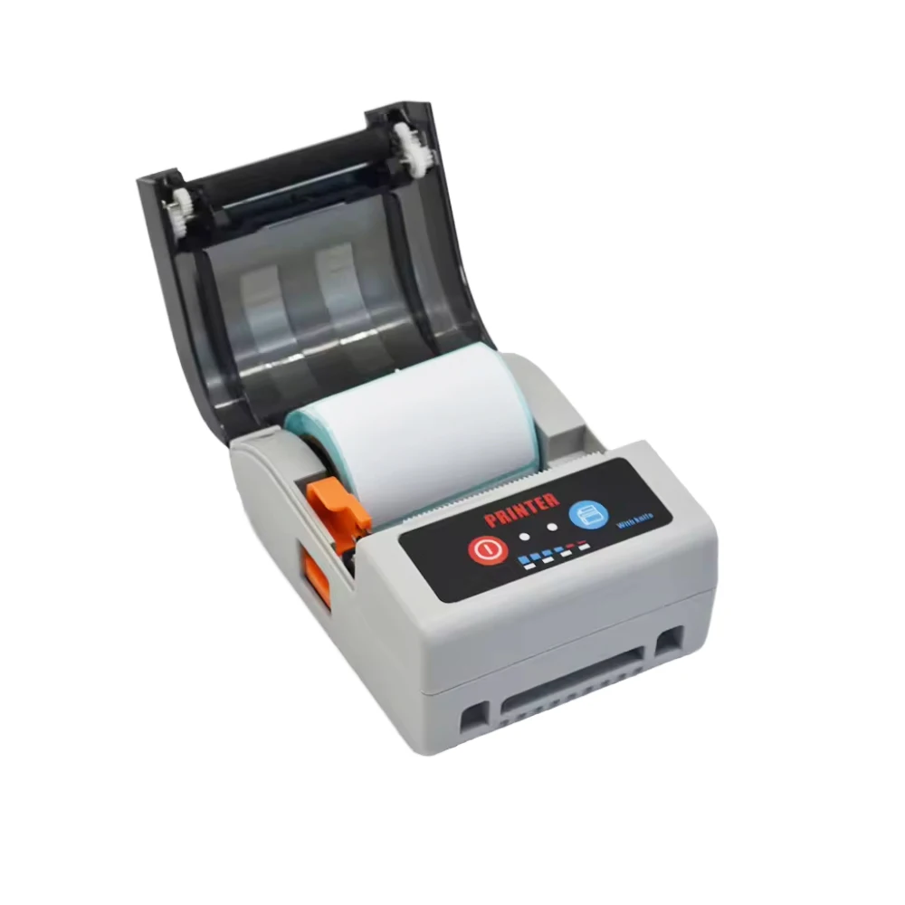 

58 мм мобильный Bluetooth портативный термопринтер чеков мини 2-дюймовый беспроводной Android принтер с автоматическим резаком