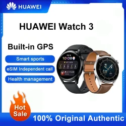 HUAWEI WATCH 3 Smartwatch,eSIM Cellular Calling,Built-in GPS Smart Watch ,14 Days Battery Life,All-Day Health Monitoring