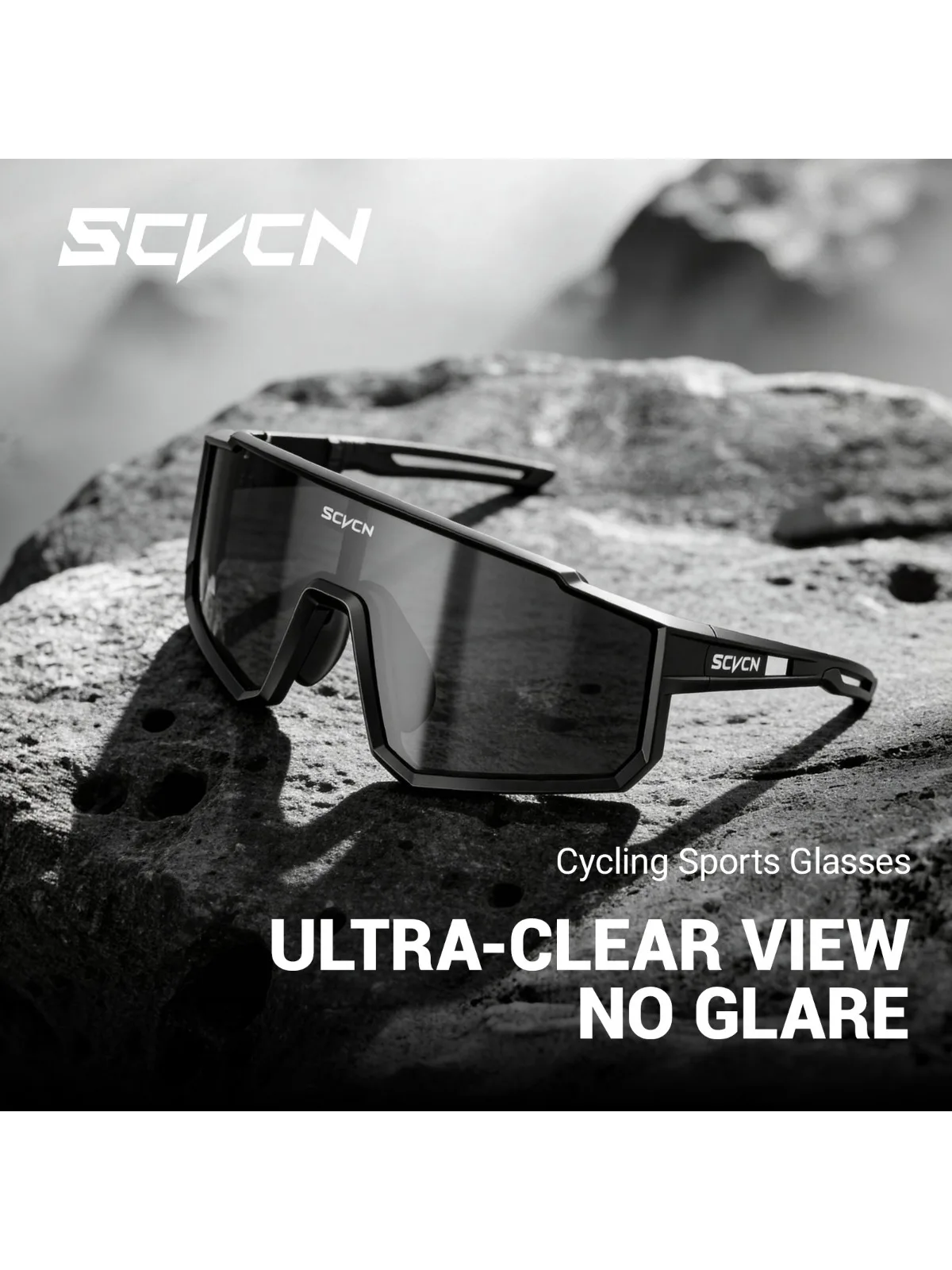 AliExpress SCVCN UV400 Hiking Cycling Glasses Outdoor Casual Sports Running Sunglasses Stylish Camping Driving Eyewear MTB Sunglasses