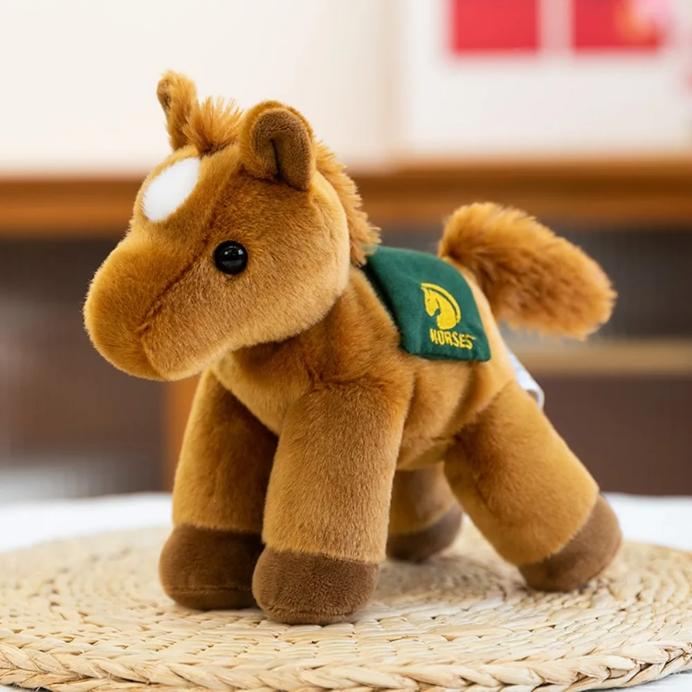 

Simulation Horse Simulation Horse Plush Toys Plush Stuffed Animal Realistic Horse Stuffed Toy Soft PP Cotton