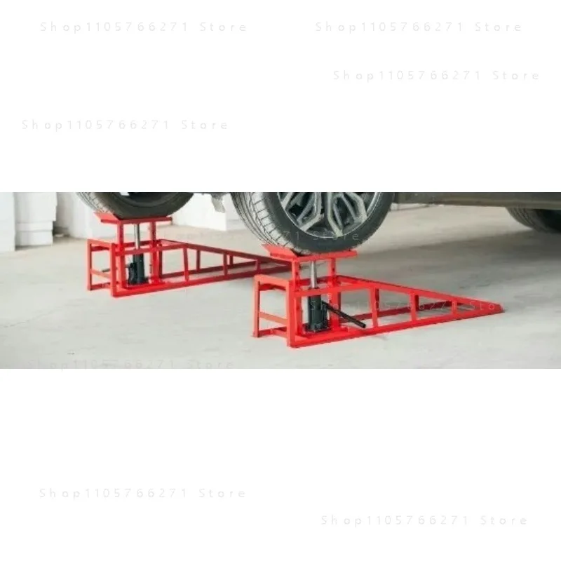 Auto repair and maintenance special lifting ramp pad oil ramp maintenance tire repair iron equipment pair