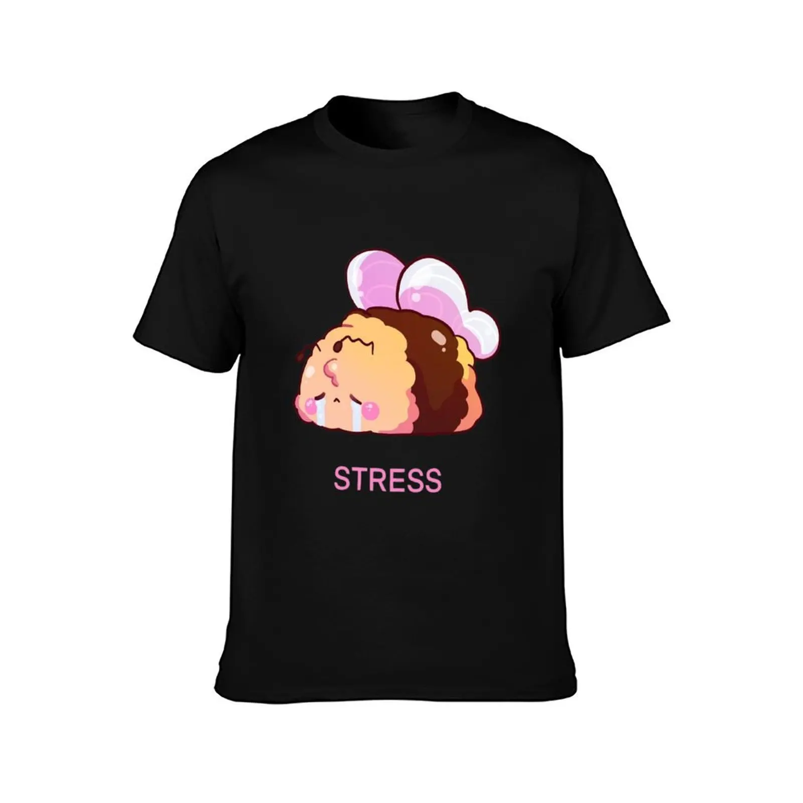 Stress day T-Shirt Big and Tall Crew Neck Tee T-Shirt