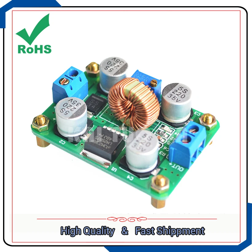 Módulo LM2587 de alta potencia Módulo de fuente de alimentación de refuerzo de DC-DC Ultra lm2577 (pico 5A) Módulo convertidor de refuerzo Ultra 2577