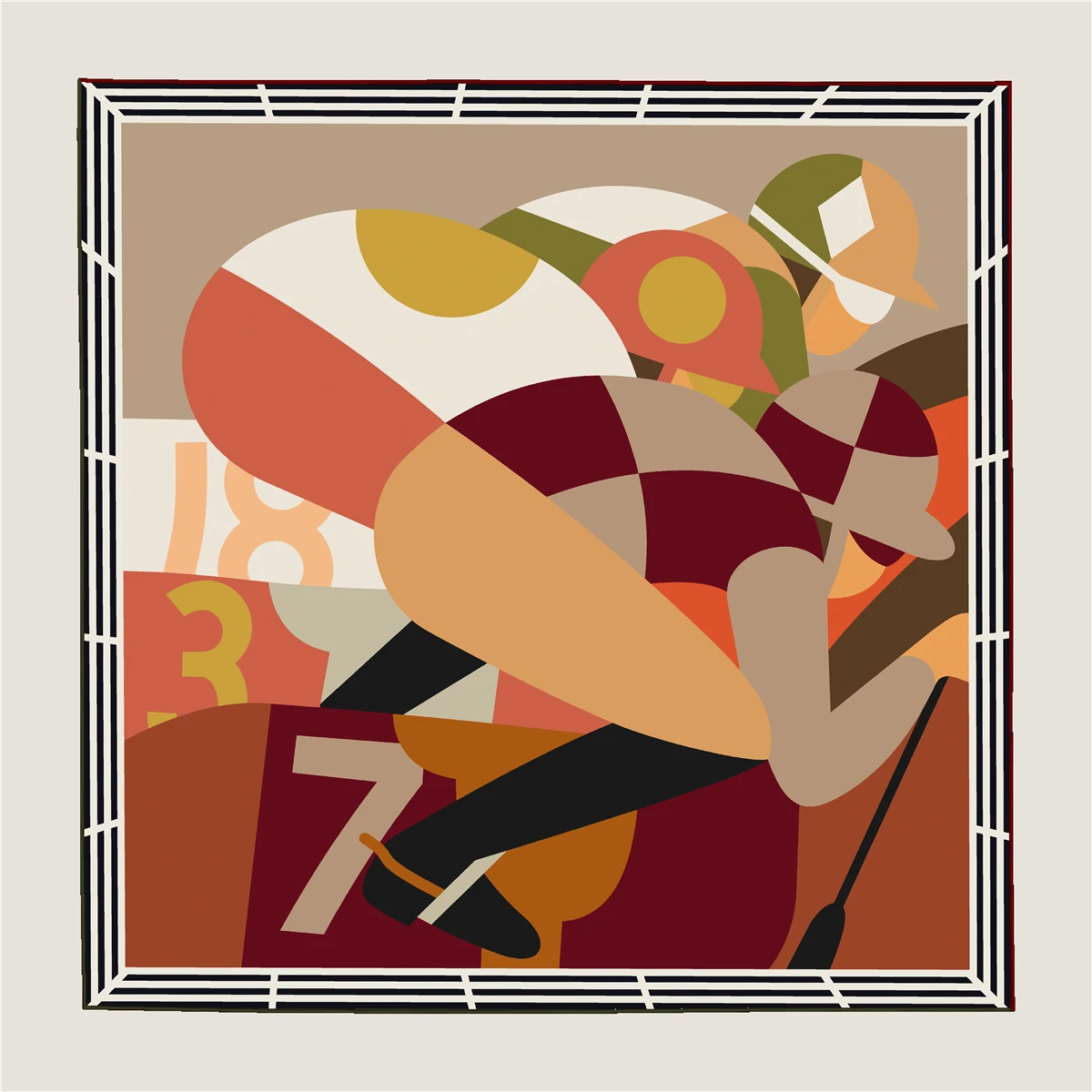 

Horse Print Scarf 110cm Silk Cashmere Shawls Luxury Designer Winter Pashmina Women Square Herms Rolled Edges Stole Christmas