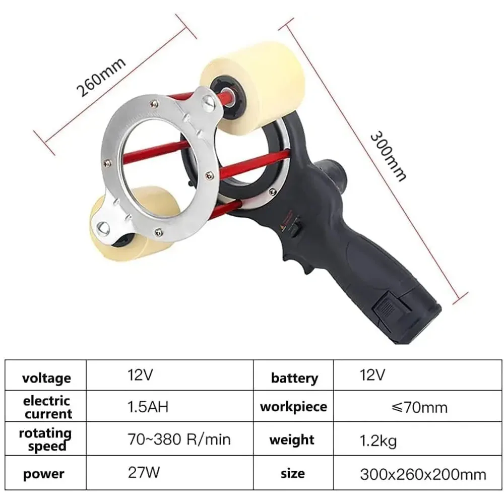 WK-600 Air Conditioning Tape Winding Machine Tool for Insulating Pipe Wrap, Winding AC Pipe Efficiently
