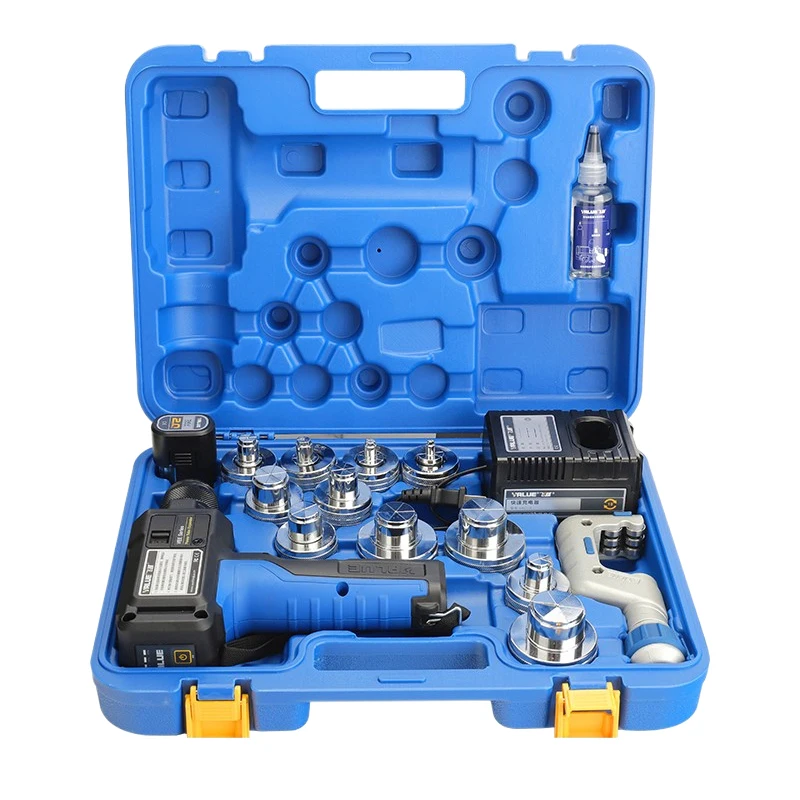 

Fully Automatic Expander Tool Kit Electric Copper Tube Expander Flare Expander Air Conditioner with Lithium Battery