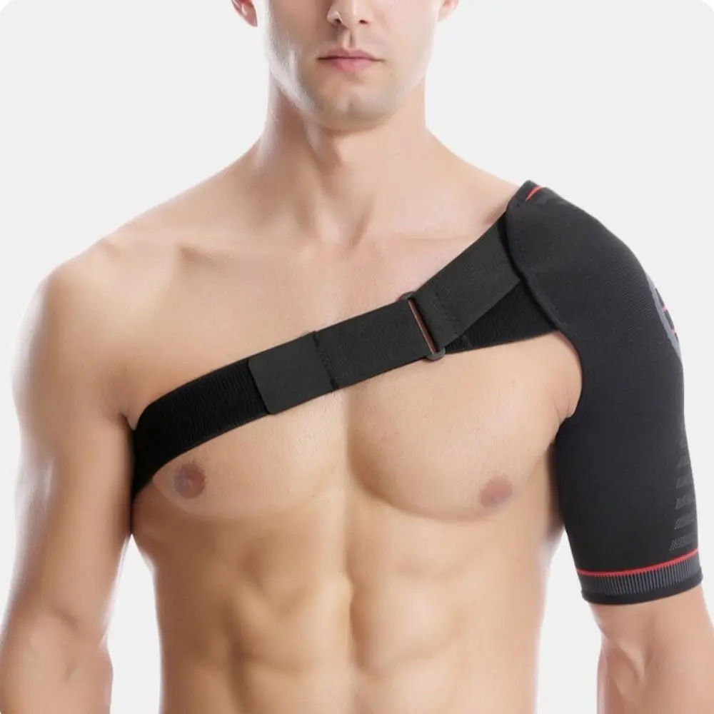 

Guard Adjustable Shoulder Brace Knitted Protection Shoulder Support Strap Breathable Durable Compression Sleeve Wrap Sprain