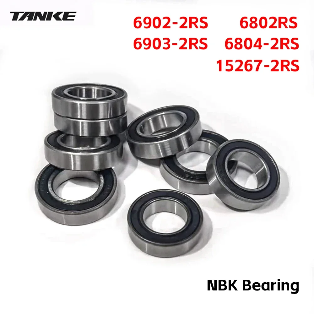 Bicycle hub NBK bearing Palin 16257 or 6902 or 6804 or 6903 2RS Sealed Bearing Repair Parts For TANKE TH-390 Bicycle Accessories