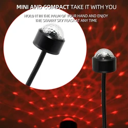 Magic ball led starry sky Light Car Roof projection light LED Decorative light Car ambient light Led Interior Atmosphere lamp