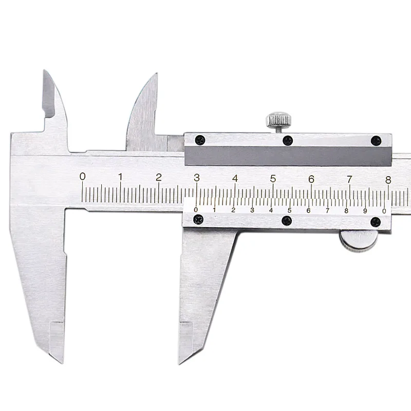 Vernier Caliper 0-150mm Stainless Steel Caliper Accuracy 0.02mm Metric Mircometer Gauge Measuring Tools