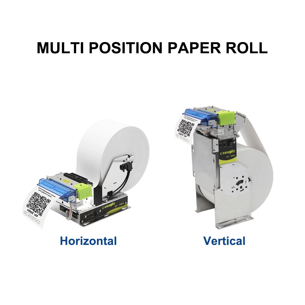 Cashino KP-300 3inch 80mm Kiosk Thermal Ticket Printer For Parking System