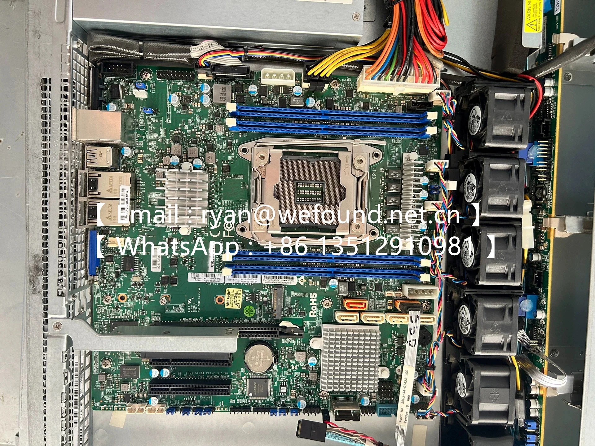 X10SRM-F i350 Dual GbE LAN ports X10SRM-TF X550 Dual 10GBase-T LAN ports X9SRA X10SRA X10SRA-F X11SRA X11SRA-F