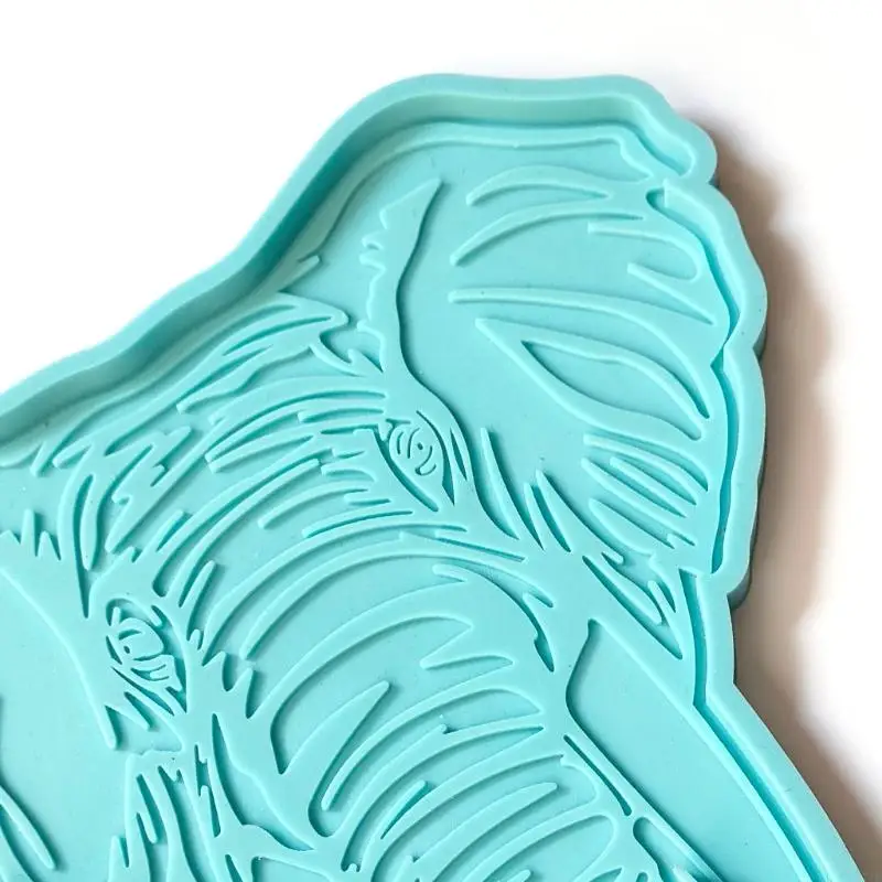 37JB Handmade Home Decorations Oranaments Mold DIY Crafts Plaster Soap Mould DIY Jewelry Holder Storage Box Casting Mold