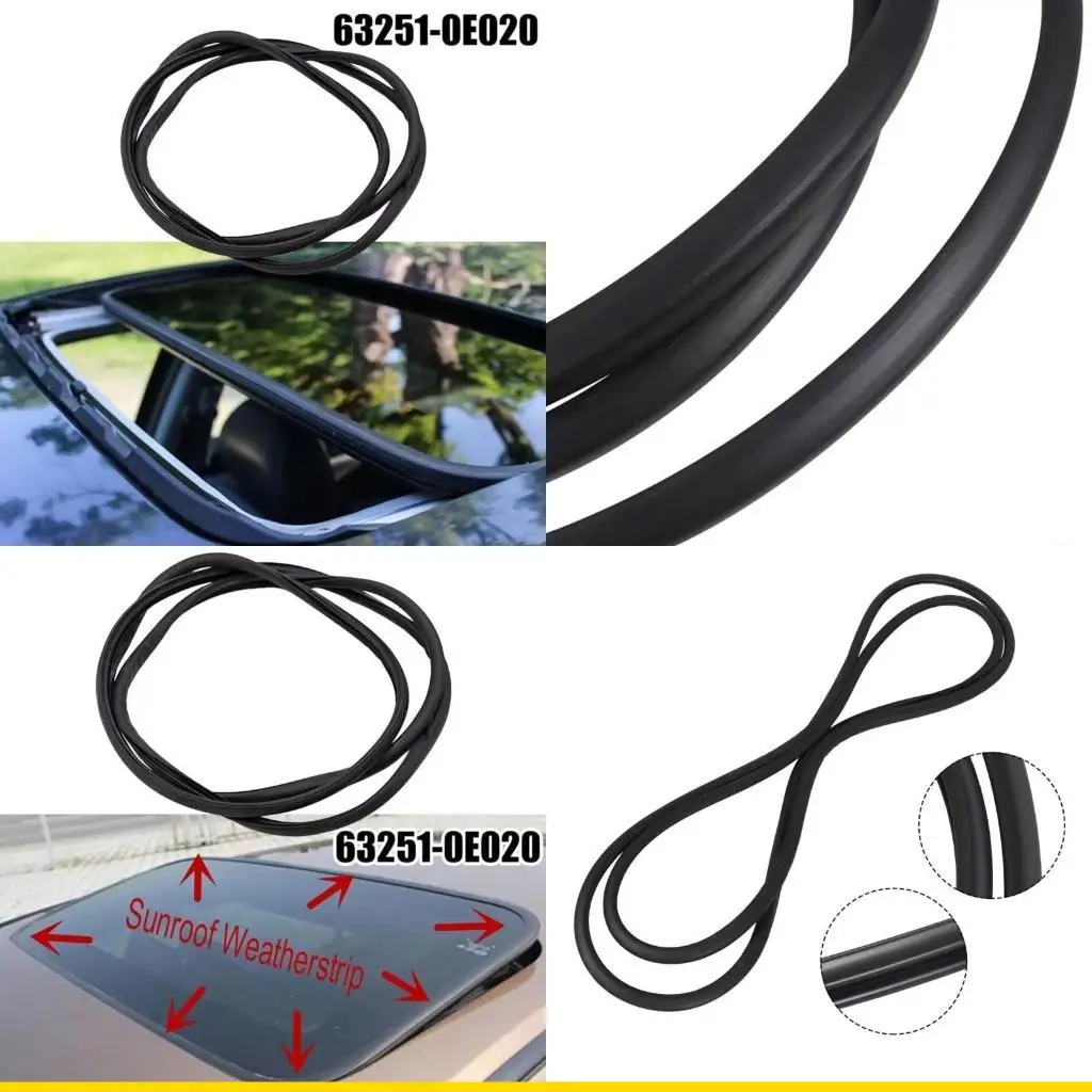 

SZCH 63251-0E020 63251-48030 for 2005-2017 Replacement Part Weatherstrip Seal