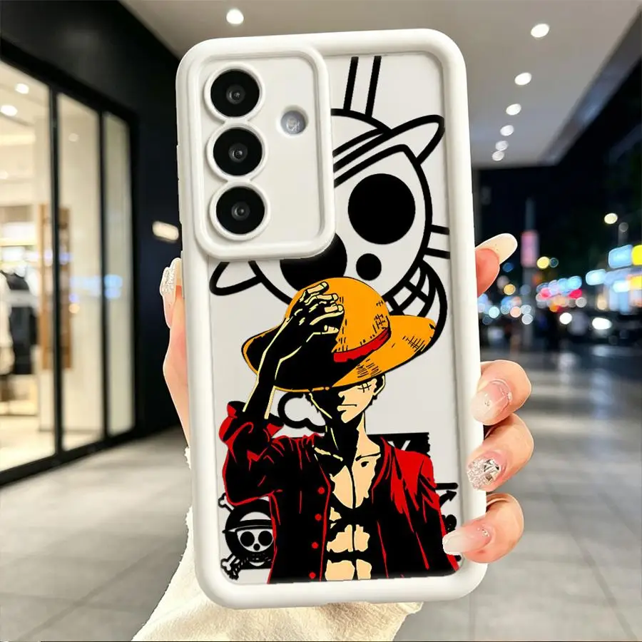 Case for Samsung Galaxy S26 Note 20 Ultra S22 Plus S25 S21 S20 FE S24 ultra S23 Phone Cover One Pieces Luffys Zoro Logo