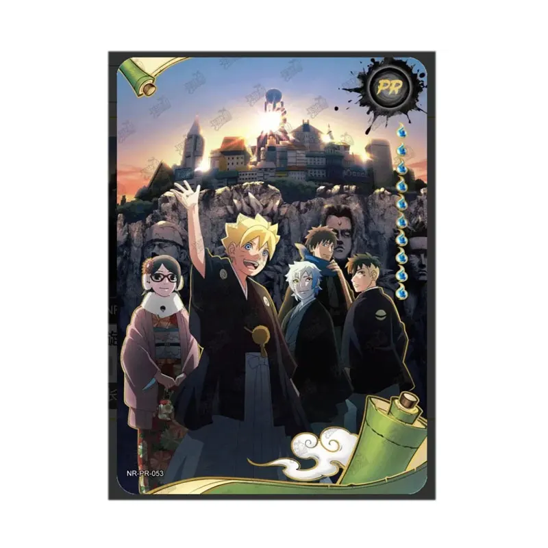 KAYOU Oryginalna karta kolekcjonerska NARUTO Rare Activity PR(029-053) Single Sheet Hatake Kakashi Uzumaki Naruto Haku Momochi Zabuza