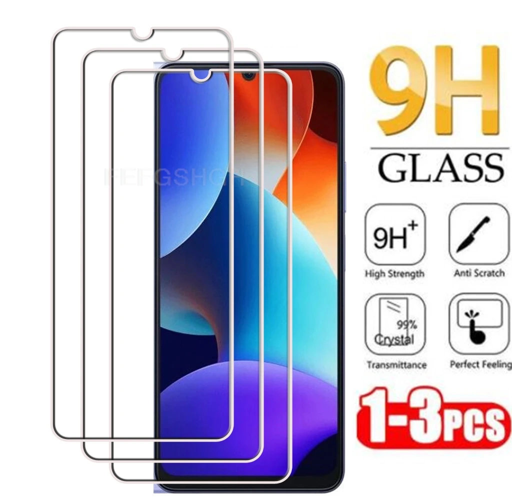 Tempered Glass For Blackview Color 8 A95 BL8800 Pro BV5200 BV7100 BV9200 A70 A80 A90 BL8000 BL9000 Screen Protector Cover Film