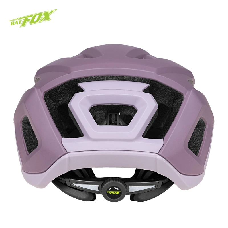 BATFOX دراجة خوذة النساء الرجال خفيفة التهوية قبعة أمان الجبلية الطريق خوذة الدراجة البخارية الراحة بطانة ركوب الرياضة الدراجات خوذة