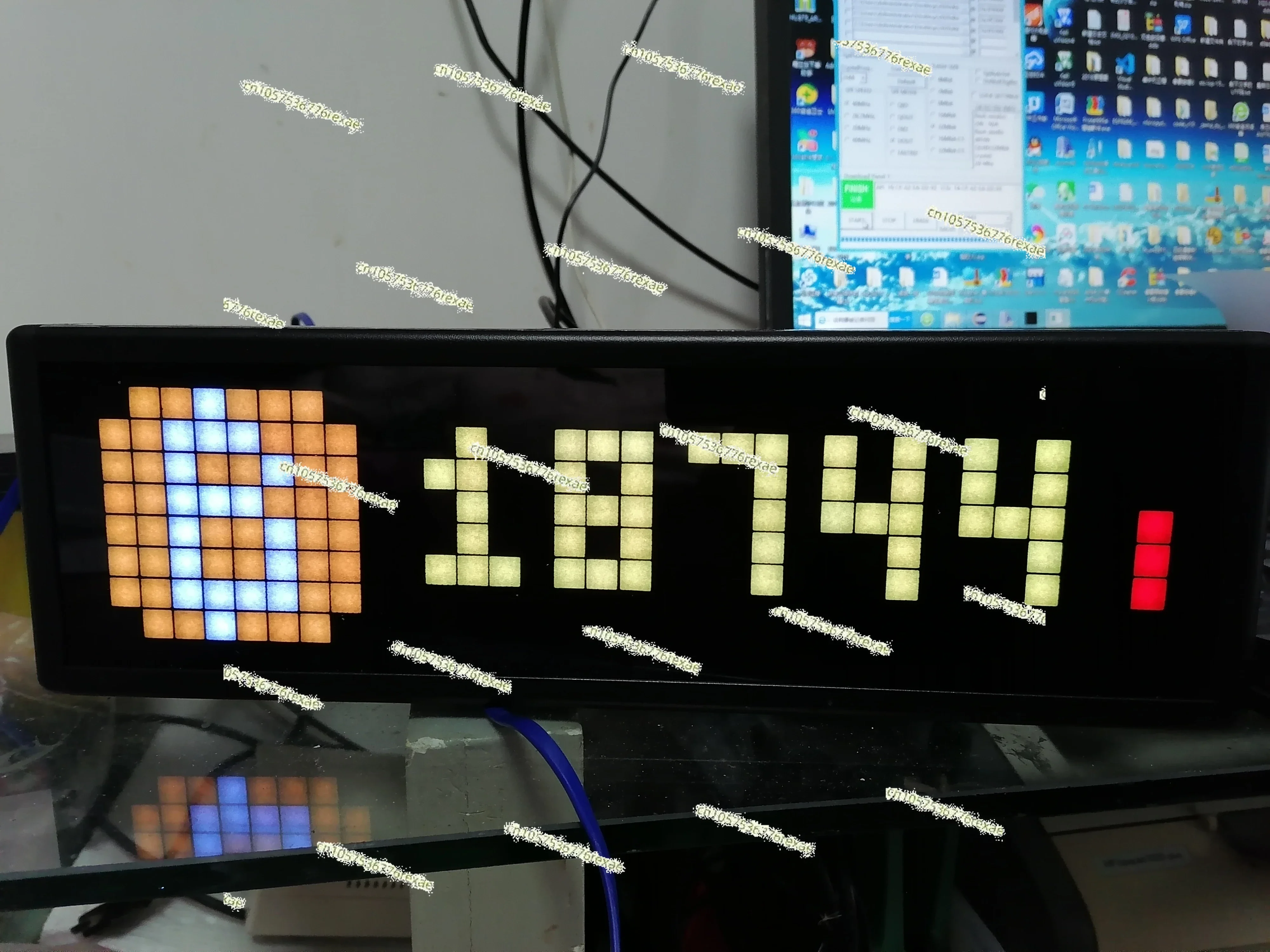 BTC Bitcoin Price Display/fan Counter UP of Station B Main Fan Count of BilibiliU Station