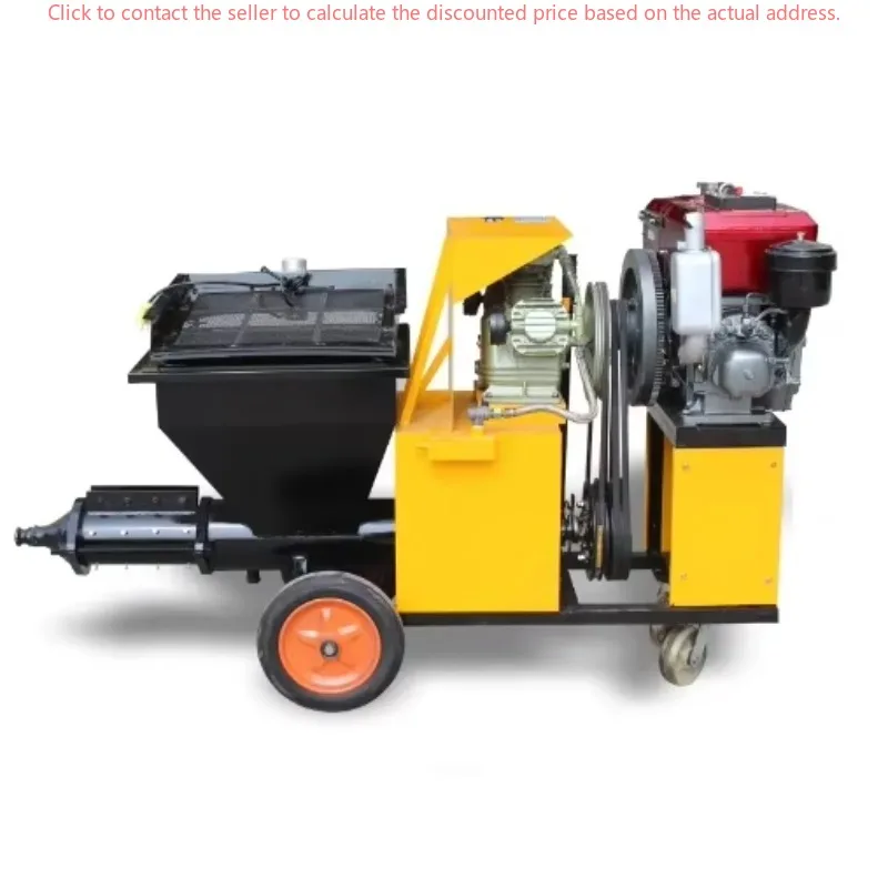 Concrete Spraying Machine Diesel Mortar Spraying Machine Spray Plaster Machine