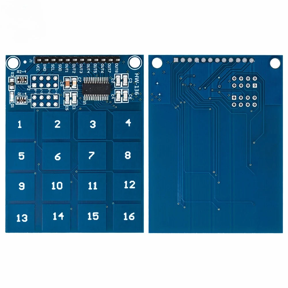TTP229 16 Channel Digital Capacitive Switch Touch Sensor Module For Arduino