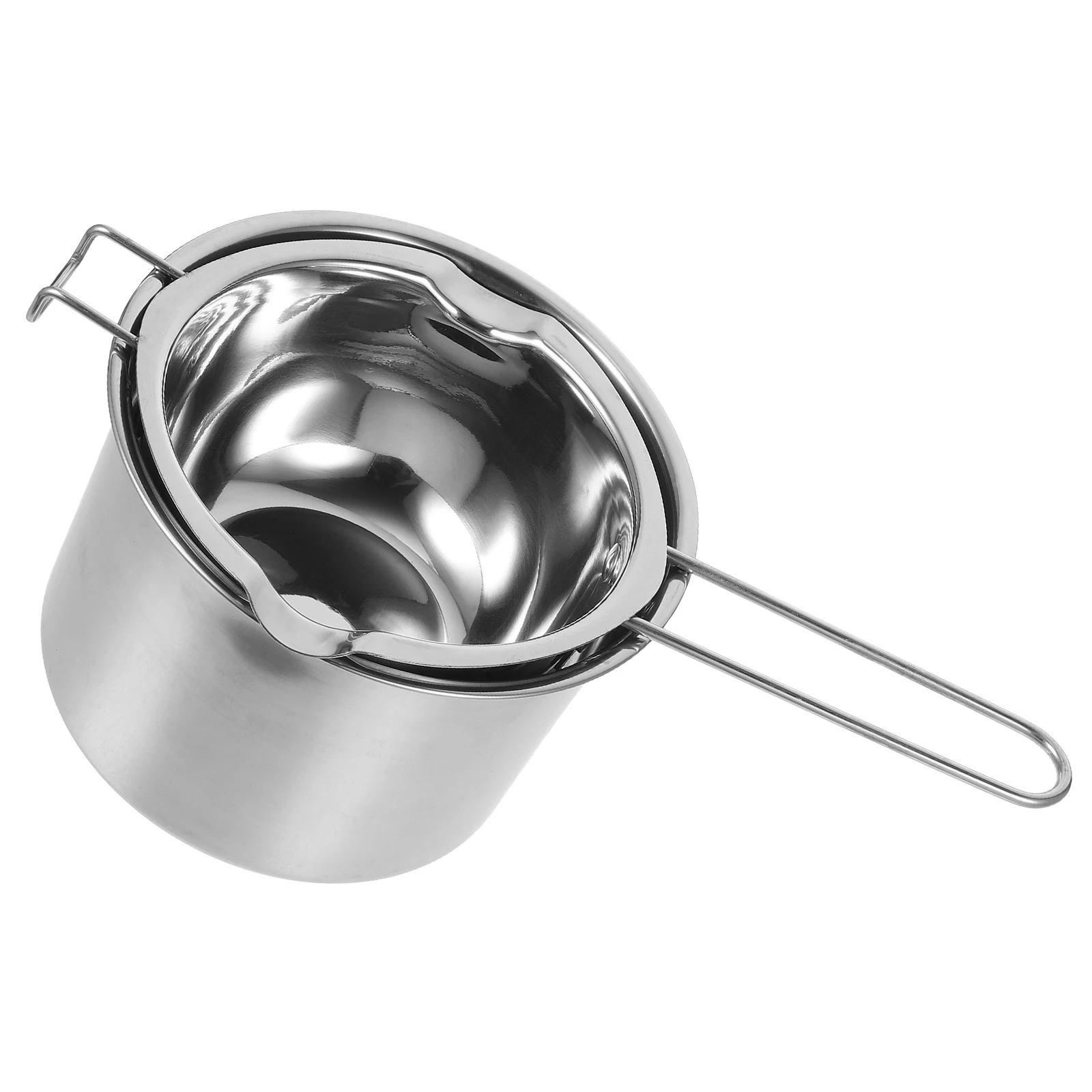 

1Set 600ml Stainless Steel Double Boiler Wax Melting Pot for Chocolate Candy Soap Butter Double Boiler Pot