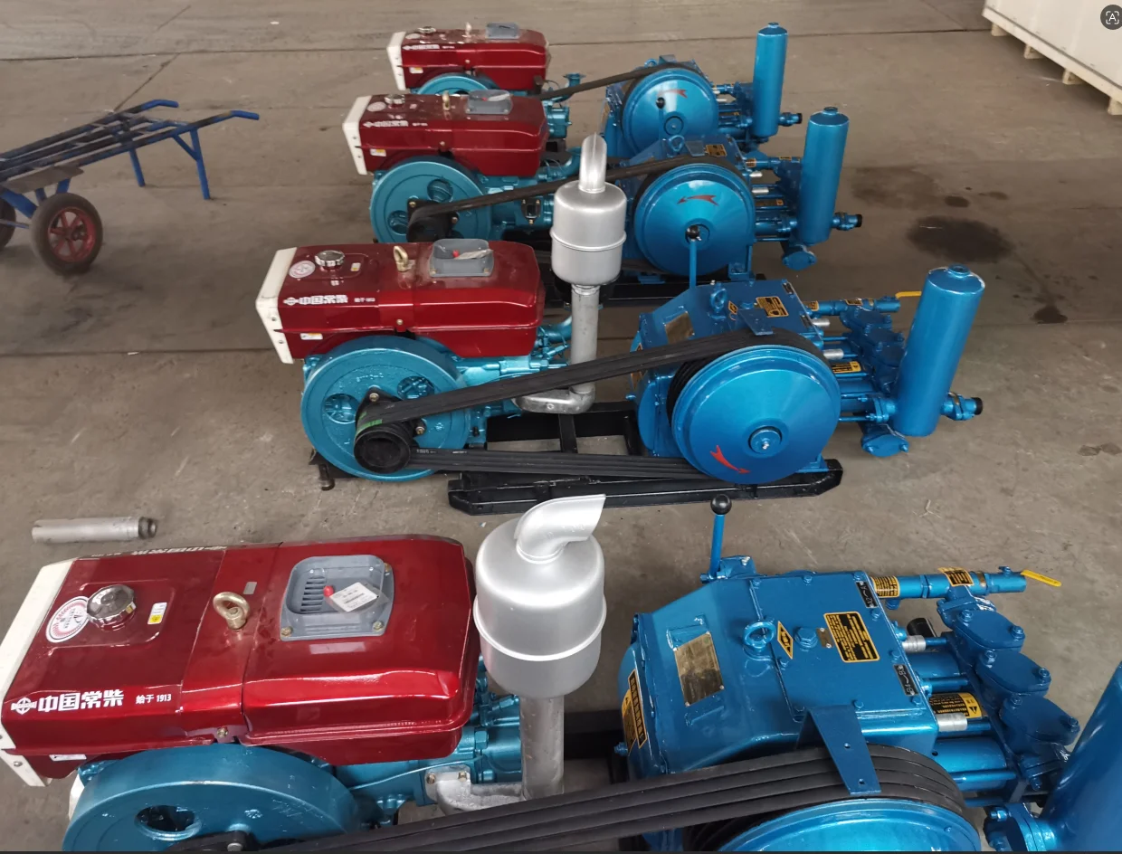 Mud Pump Low Noise Continuous Working Mud Pump Professional Drilling Rig Matching Mud Pump