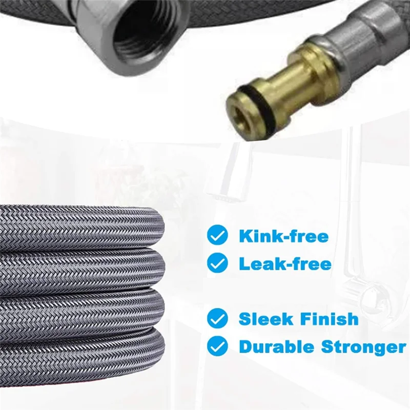 LICE-150259 Selang Tarik Ke Bawah untuk Bagian Pengganti Keran Dapur Moen