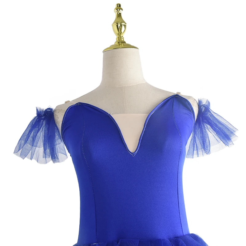 فستان باليه احترافي للنساء والأطفال والكبار توتو زي سوان ليك راقصة الباليه أداء الرقص