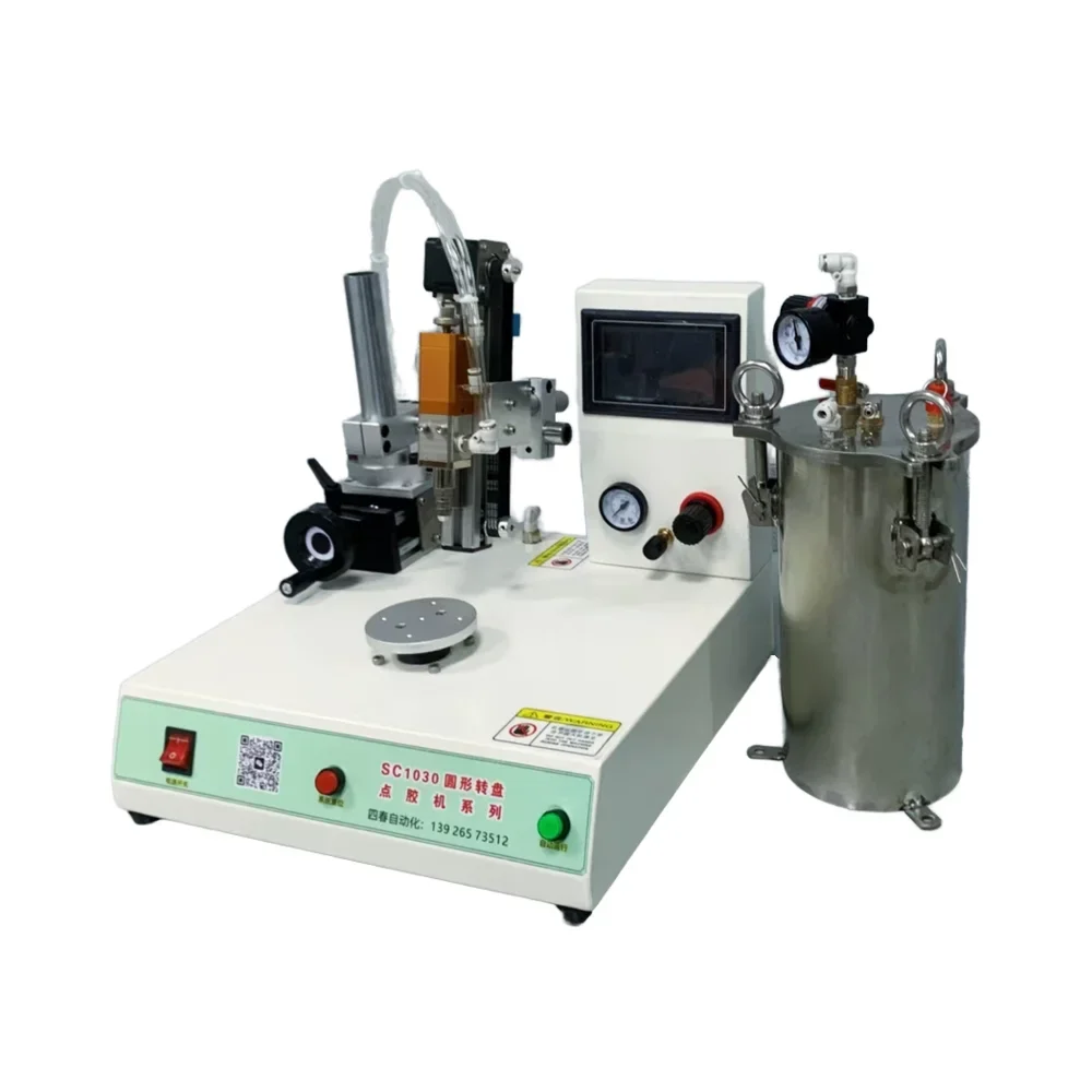TLF New 220V Rotary Table Dispensing Machine for Manufacturing Plants  Automation 1 Year Motor Bearing Engine Gear PLC