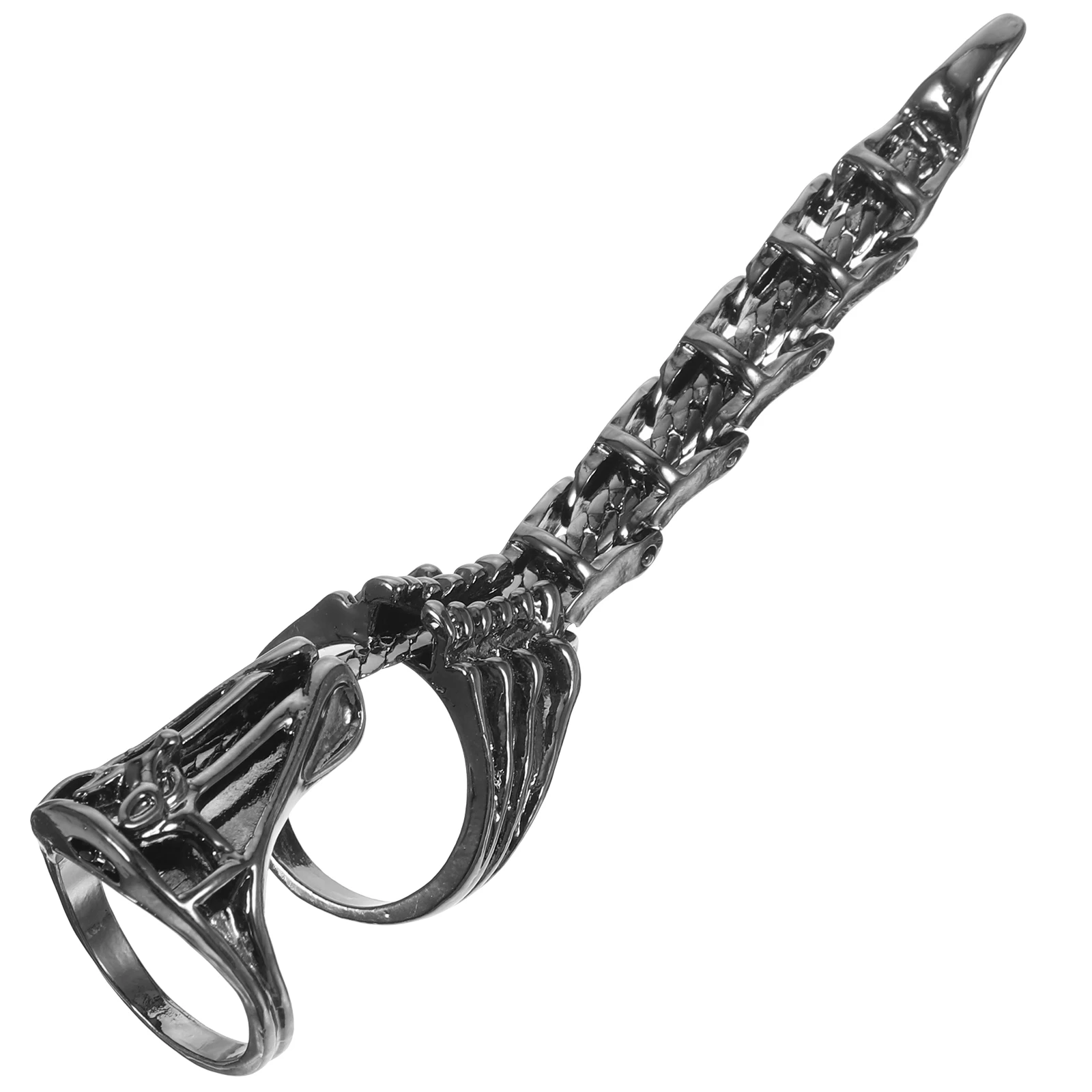 

Punk Scorpion Statement Fashion Halloween Gift Joint Gothic Ring For Women Men Vintage Cool Alloy Metal Flexible Unbreakable