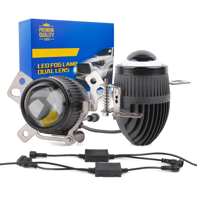 

12 В 80 Вт светодиодные фары для Tank 300 2-дюймовые противотуманные фары H11 светодиодные обновленные версии противотуманные фары 3000K 6000K Plug & Play