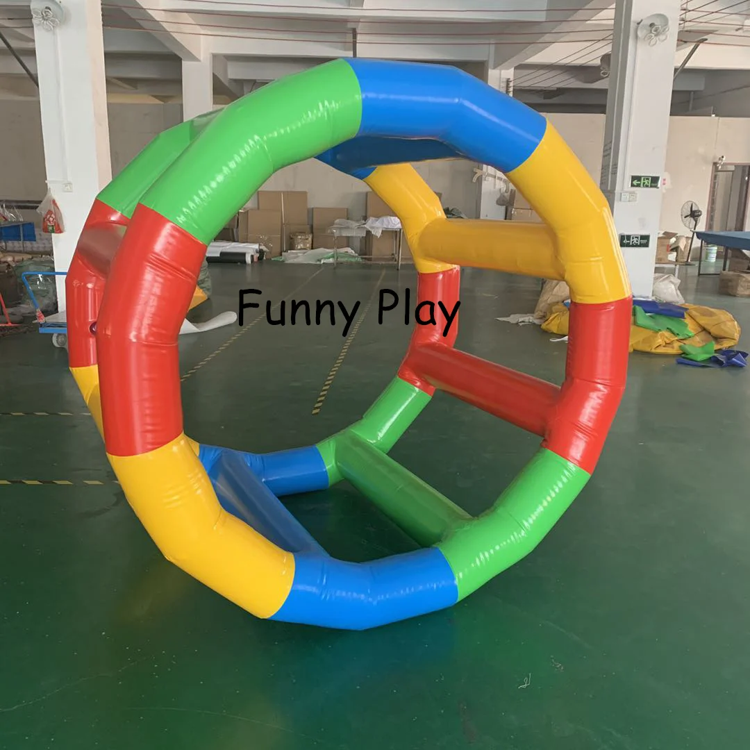 inflatable zorb ball/inflatable water roller ball/inflatable water wheel for kids and adult,Inflatable Water Park