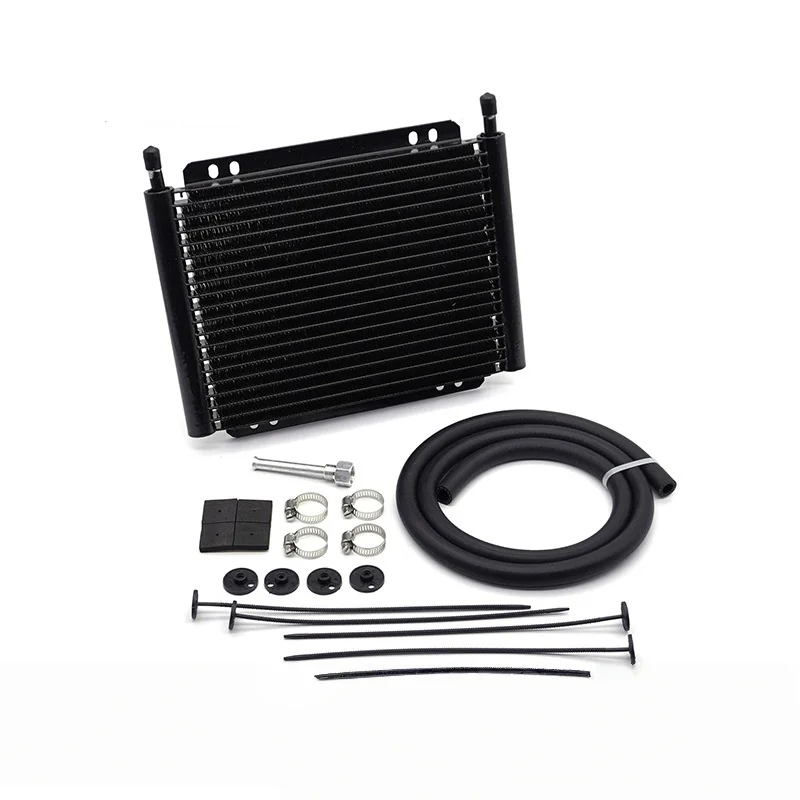 

Automobile transmission radiator 678 quick aluminum fin cooler universal 11 15 20 26 row