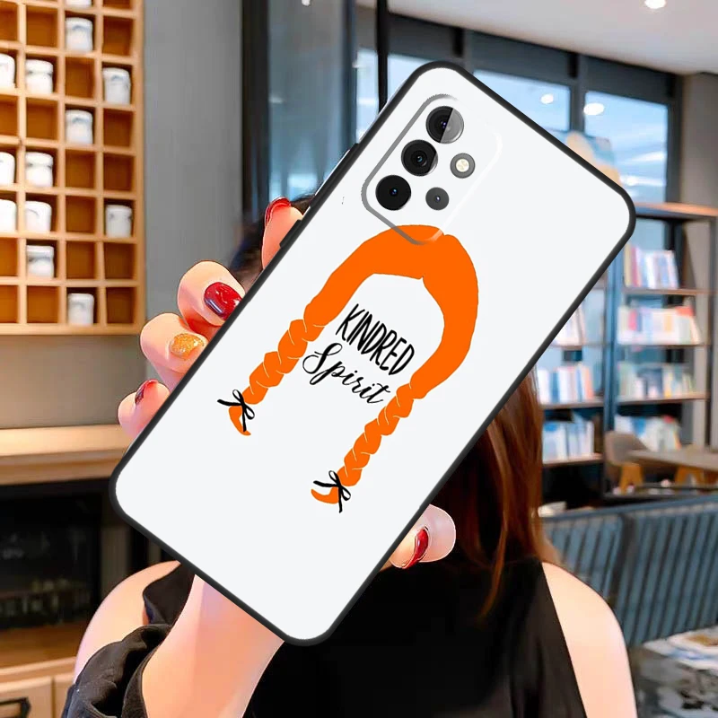 Зеленый чехол Anne of Gables для Samsung Galaxy A14 A34 A54 A52S A12 A22 A32 A52 A72 A13 A33 A53 A73 A31 A51 A71